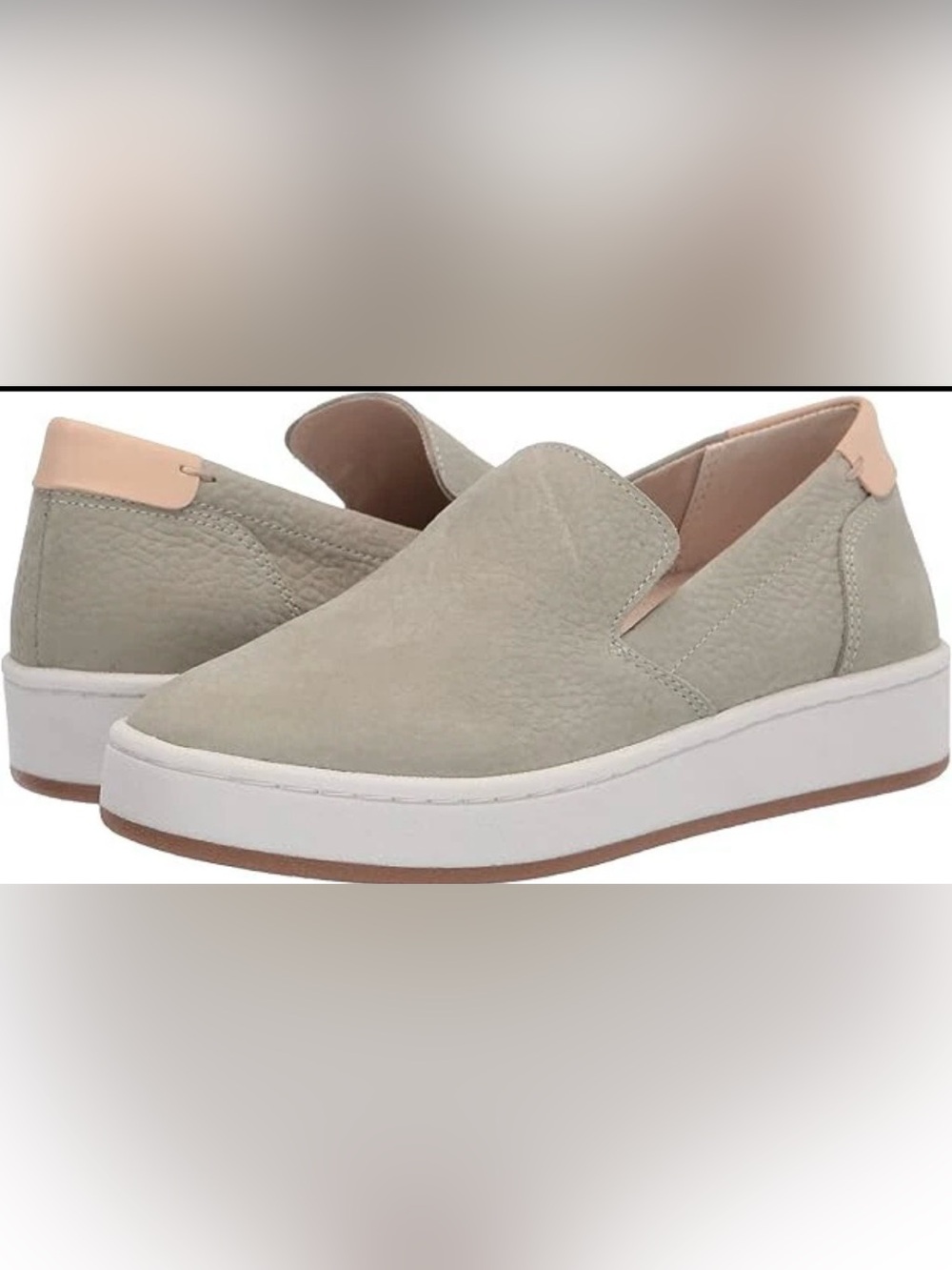 NWOT Lucky Brand Hadie Flat Sneakers | Seagrass Sage Green | Women’s 7.5M /EU 38
